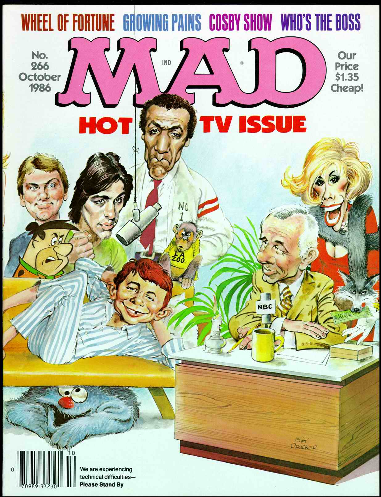 Mad #266 cover