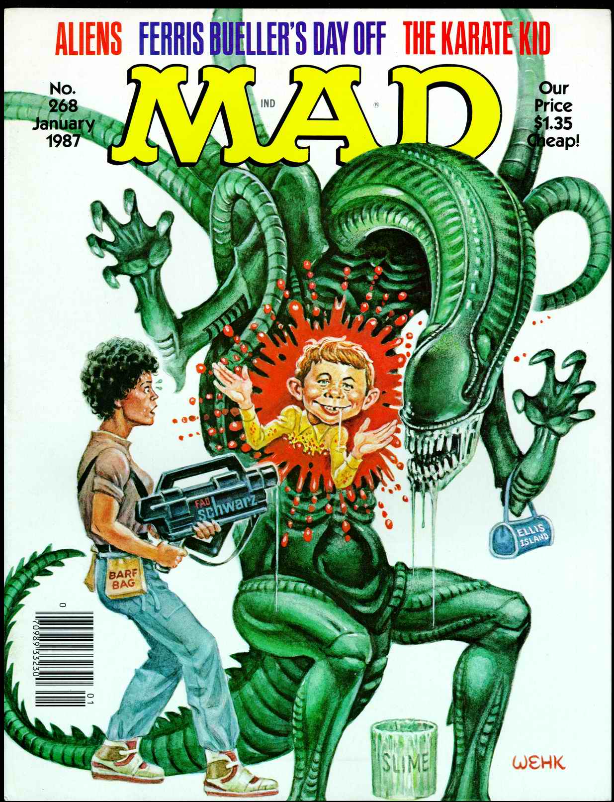 Mad #268 cover