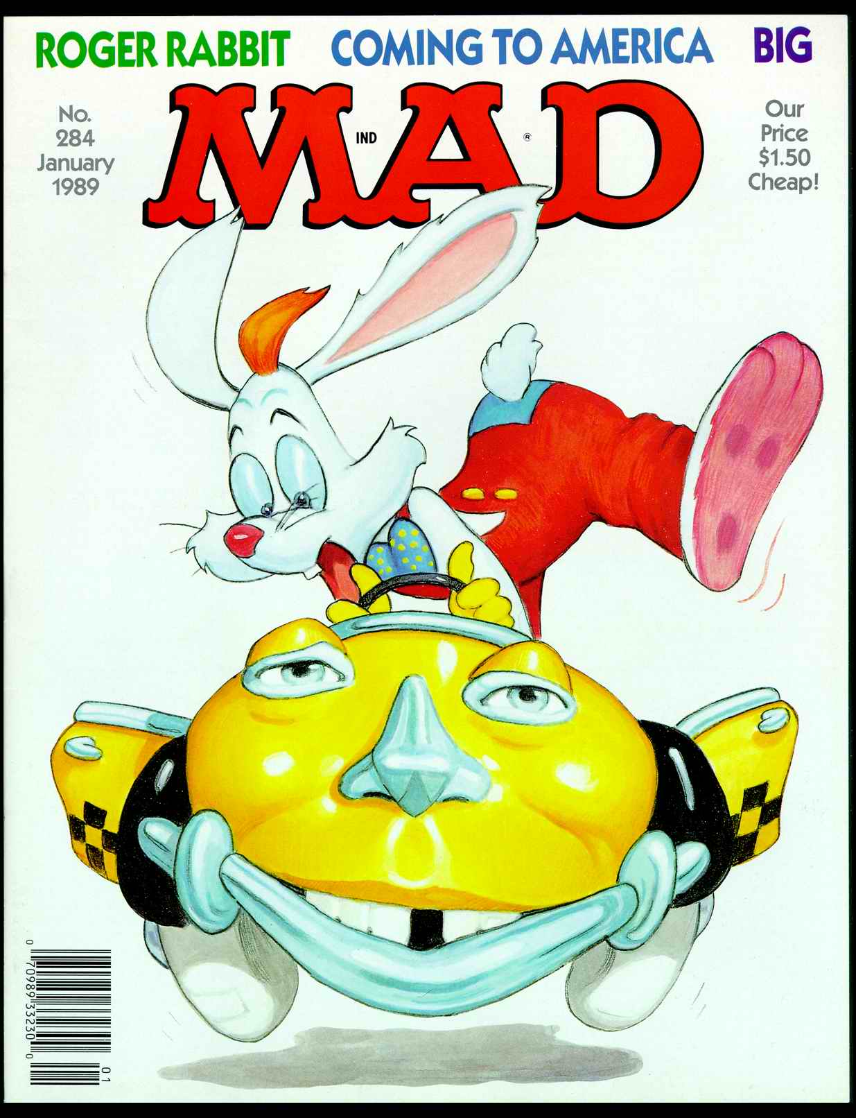 Mad #284 cover