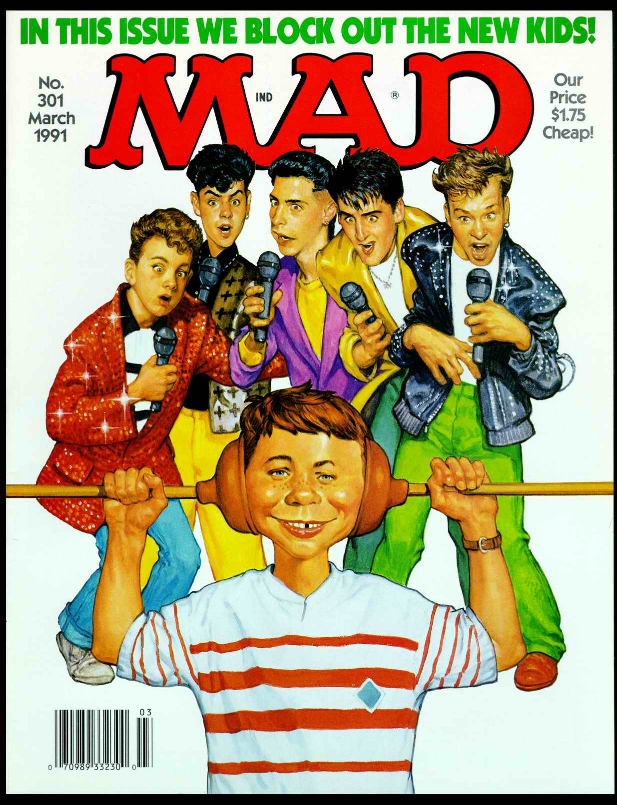 Mad #301 cover