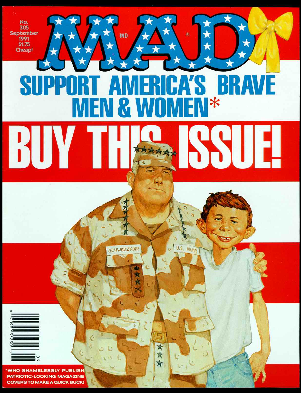 Mad #305 cover