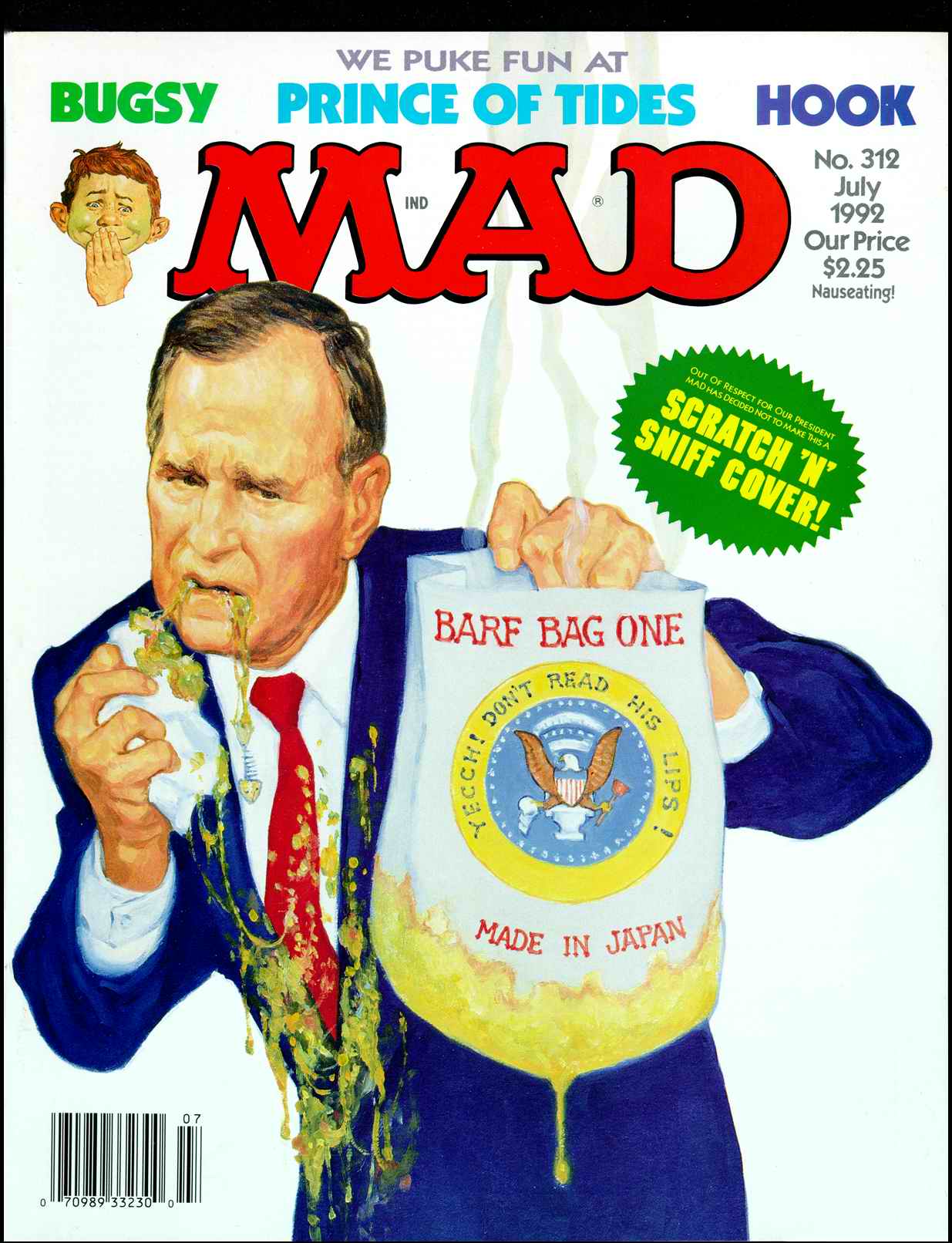 Mad #312 cover