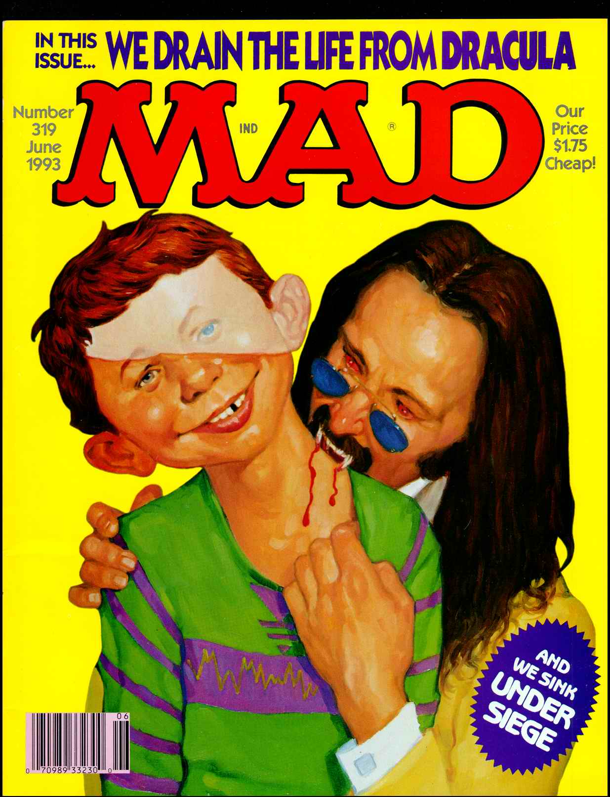 Mad #319 cover