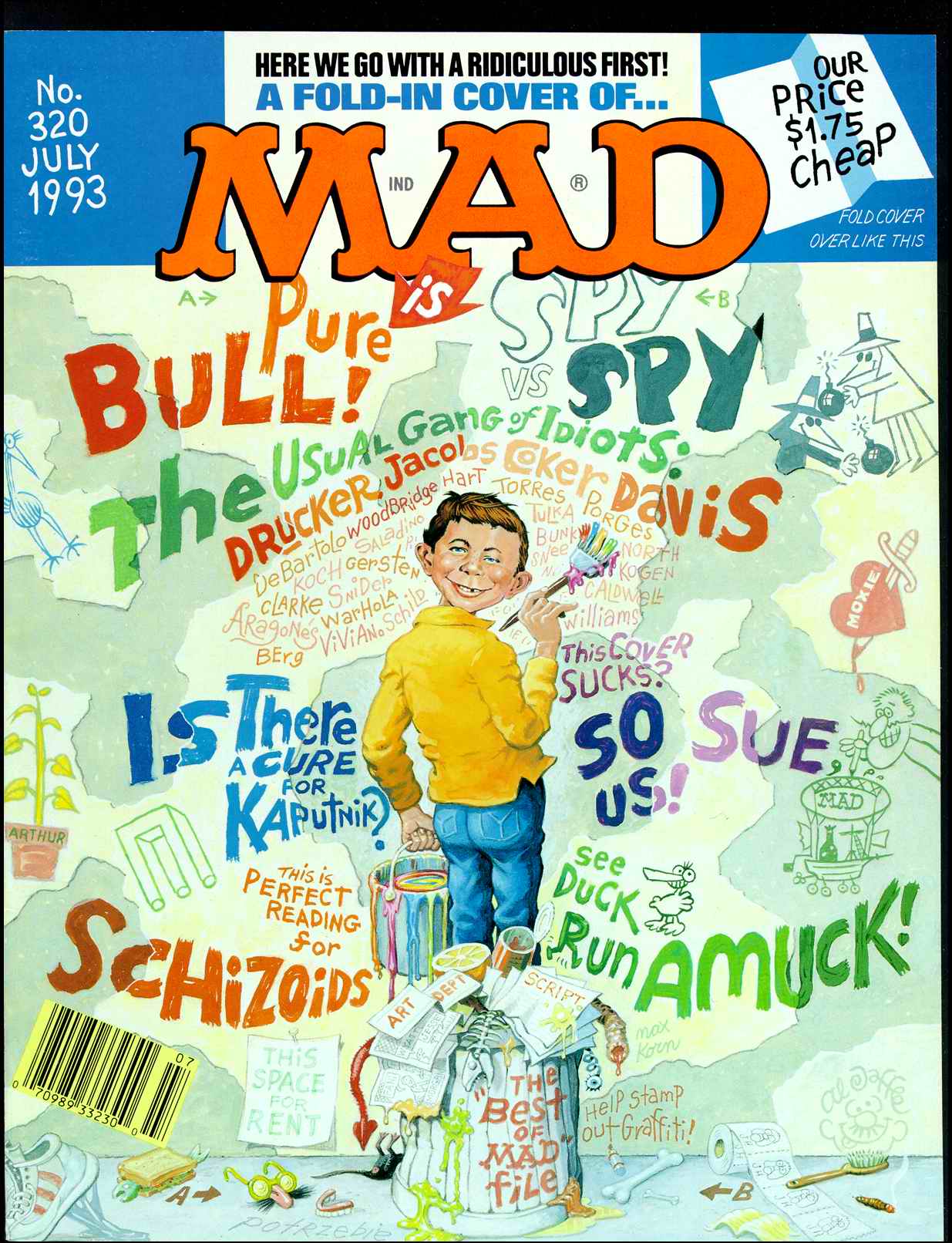 Mad #320 cover