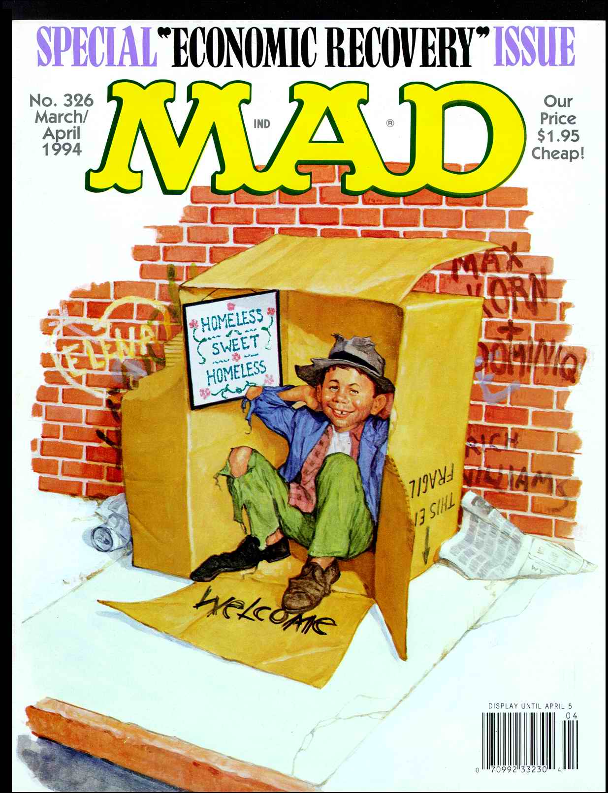 Mad #326 cover