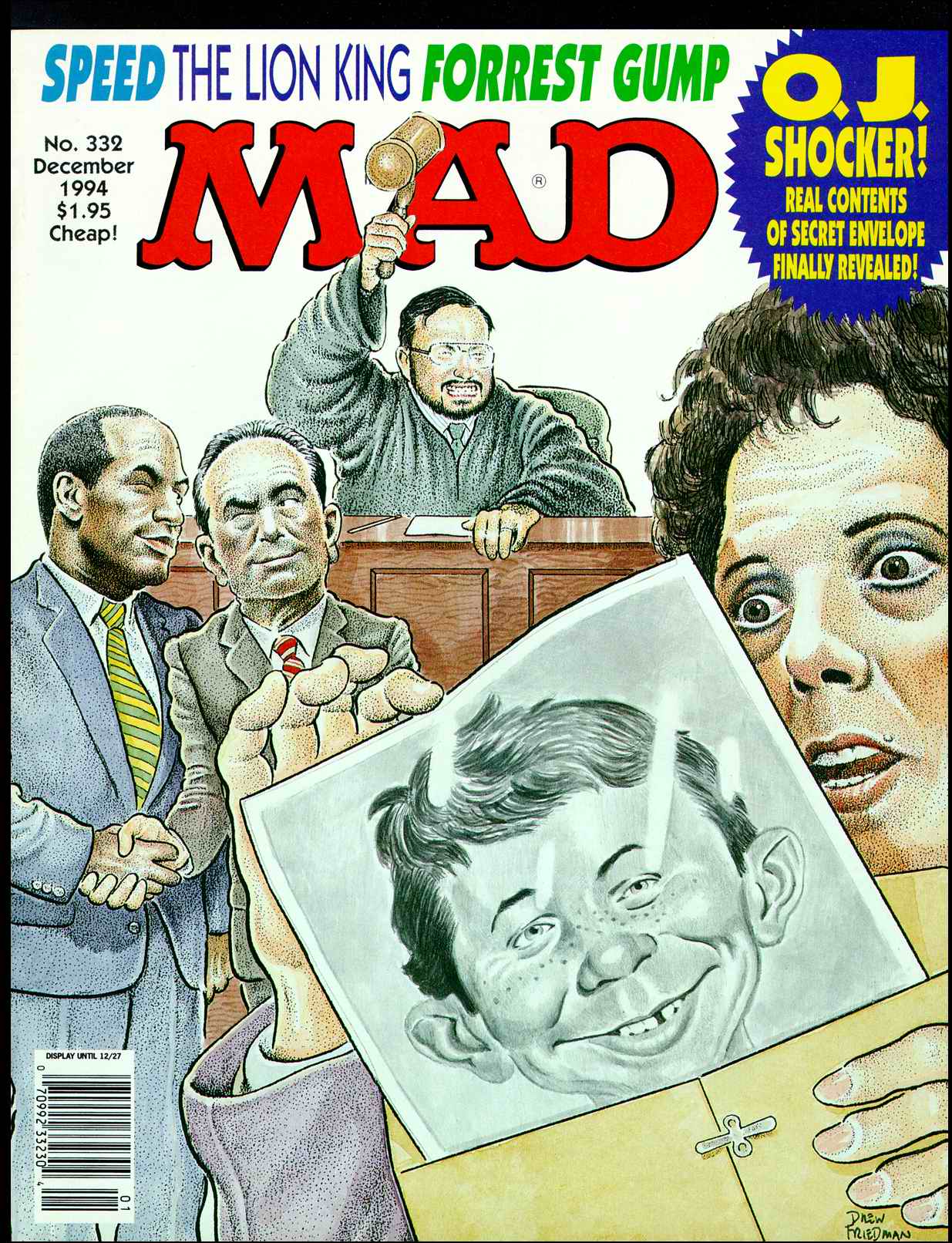 Mad #332 cover
