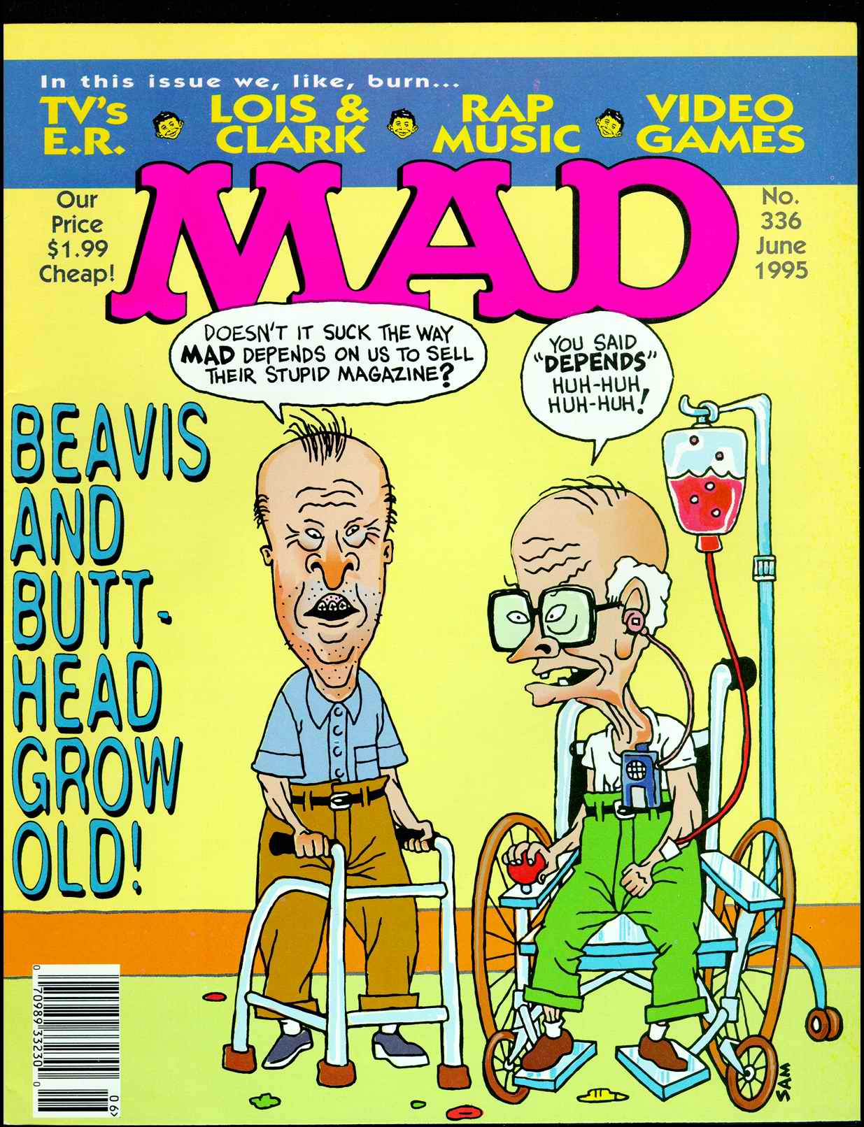 Mad #336 cover