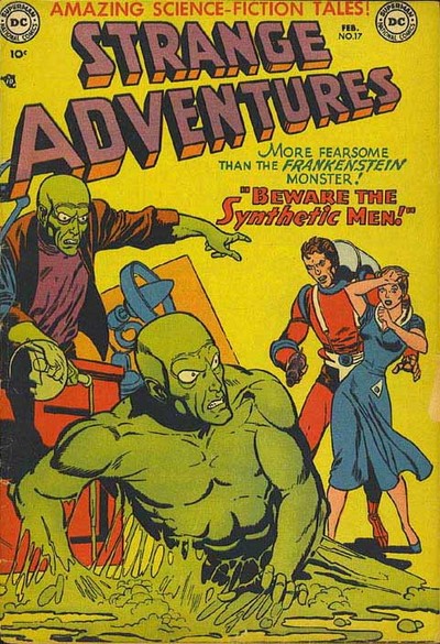 Strange Adventures #17 cover