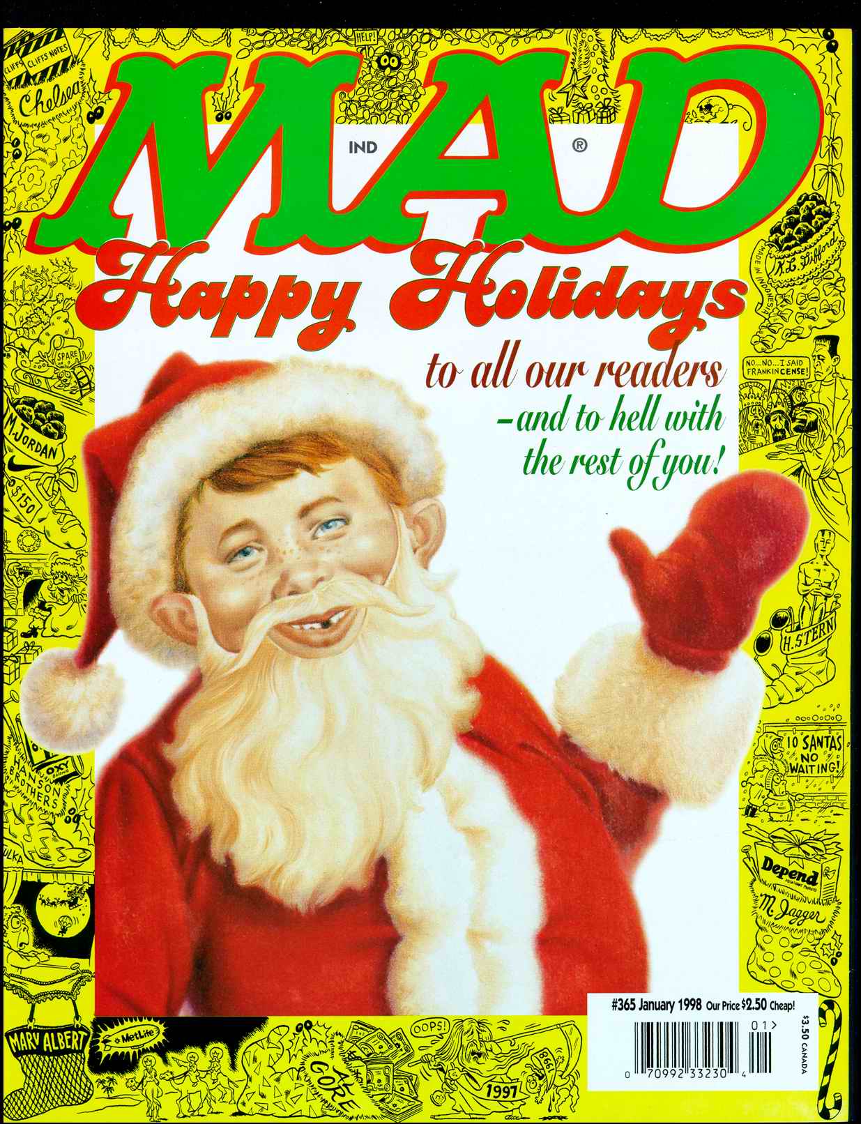 Mad #365 cover
