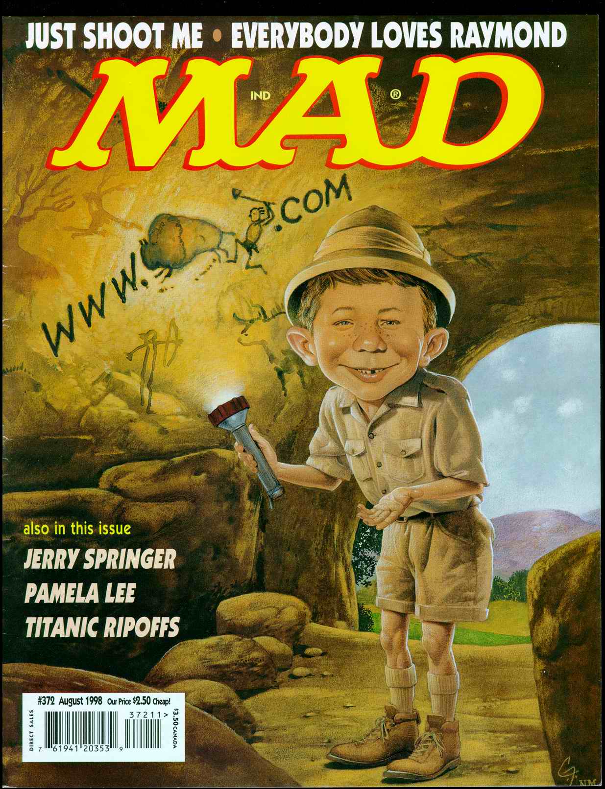 Mad #372 cover