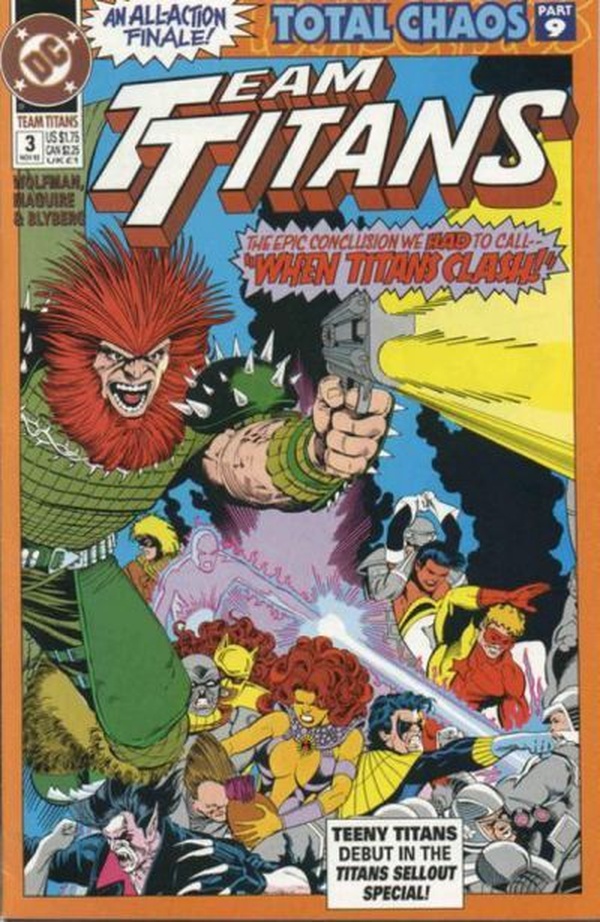 Team Titans #3 cover