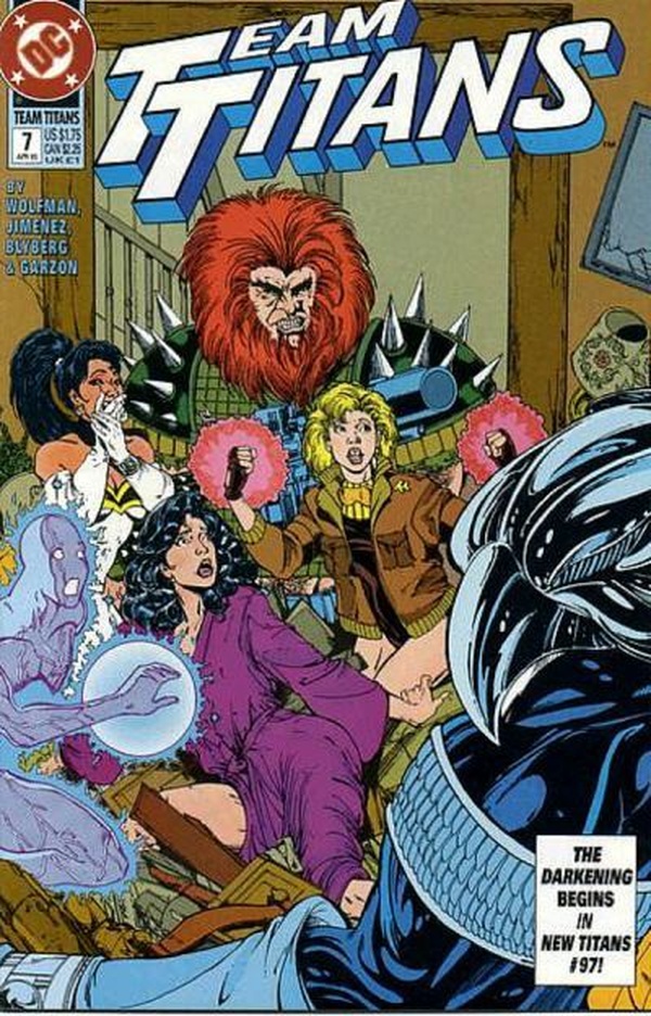 Team Titans #7 cover