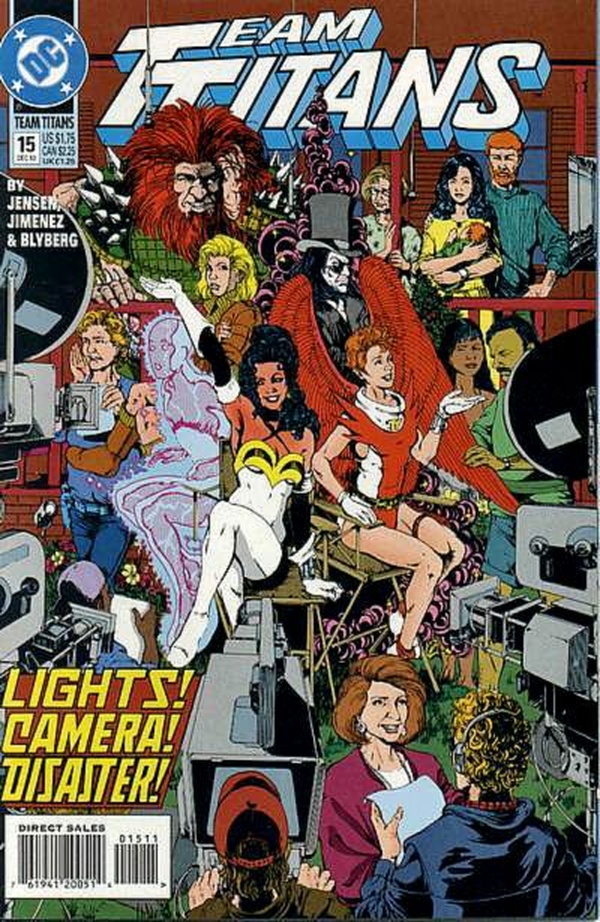 Team Titans #15 cover