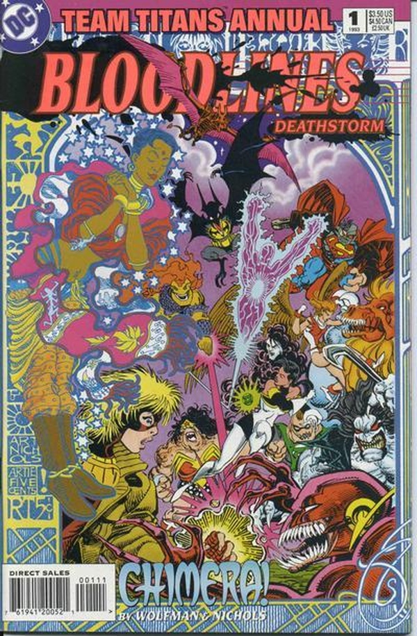 Team Titans Annual #1 cover