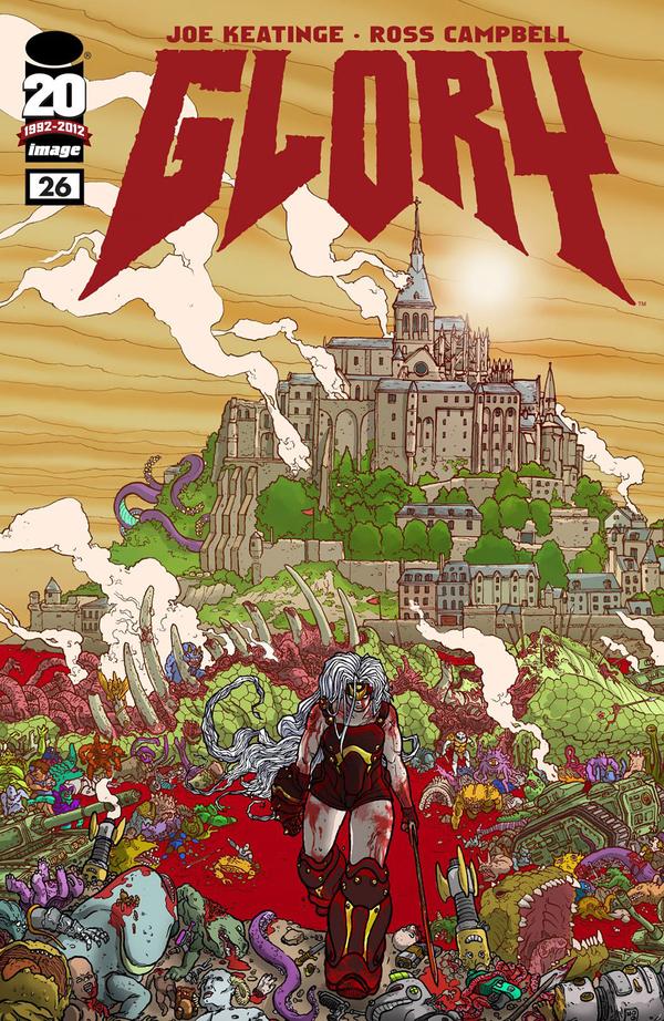 Glory #26 cover