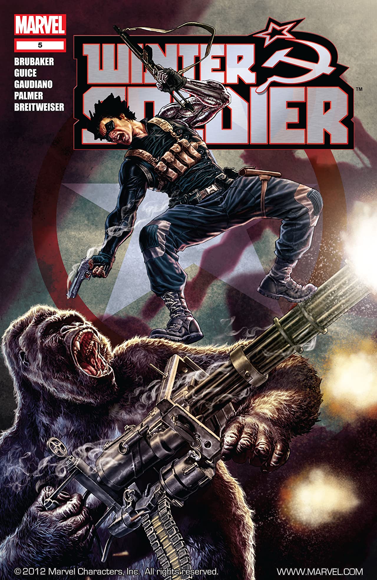 Winter Soldier #5 cover