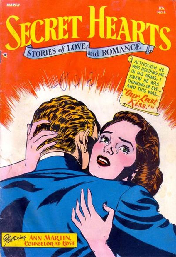 Secret Hearts #8 cover