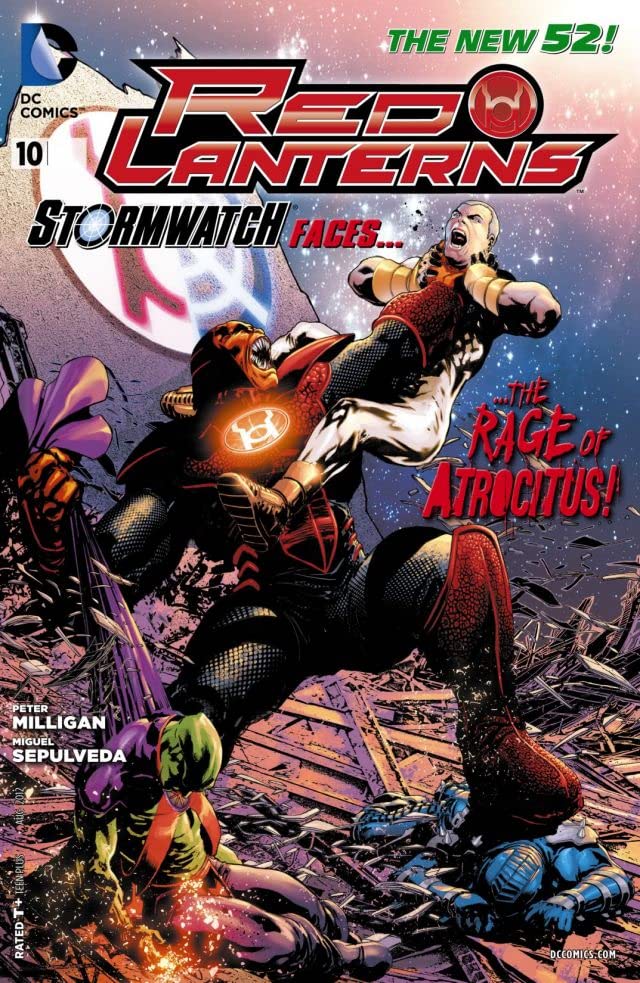 Red Lanterns #10 cover