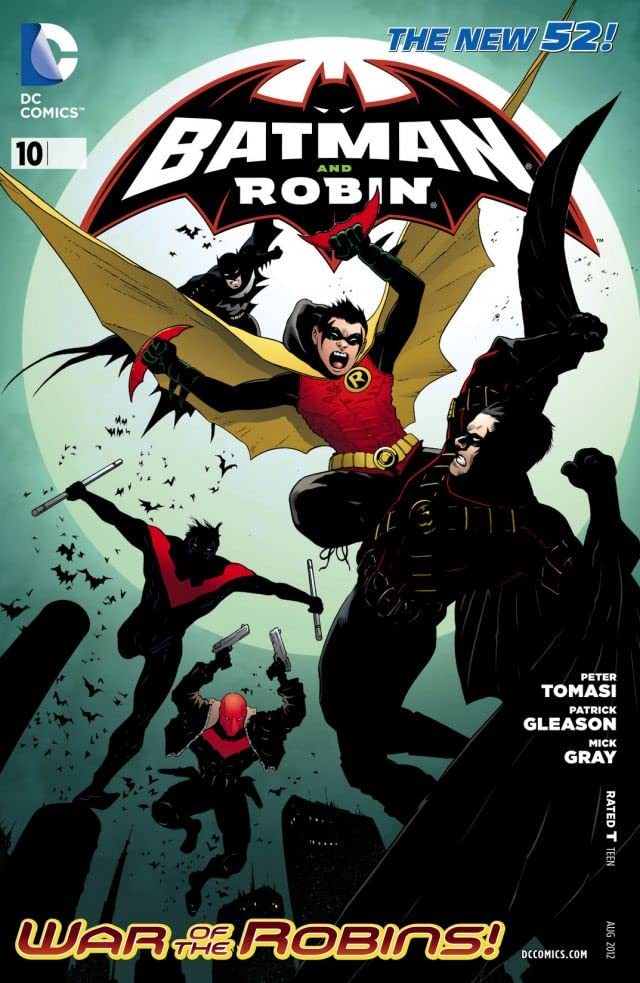 Batman and Robin #10 cover