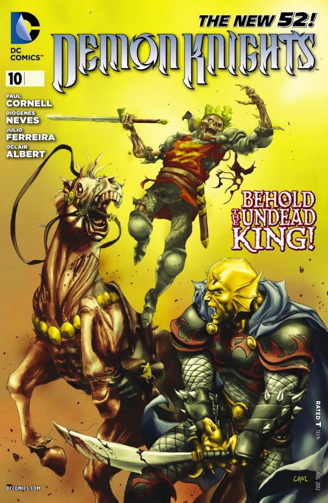 Demon Knights #10 cover