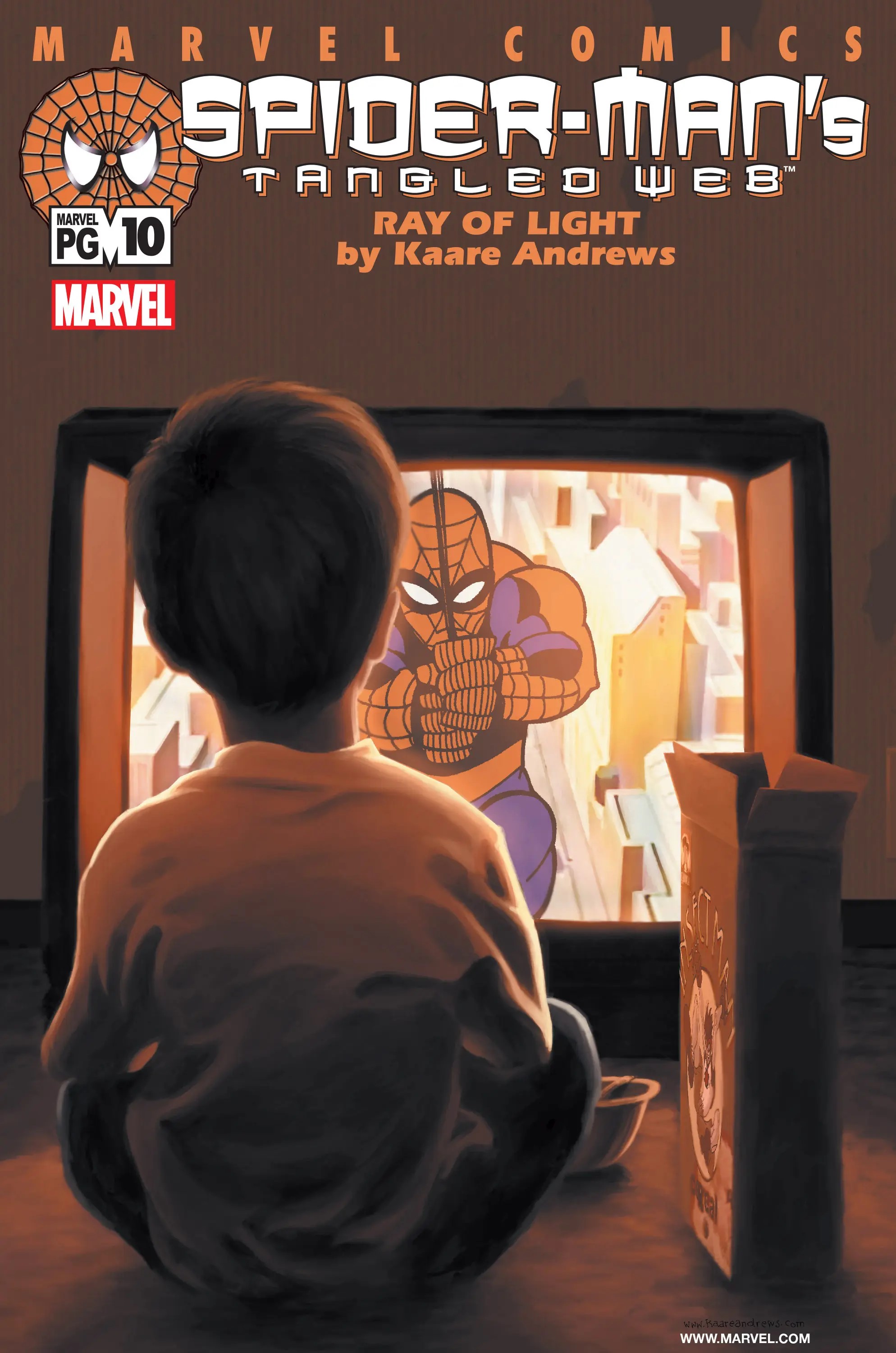 Spider-Man's Tangled Web #10 cover