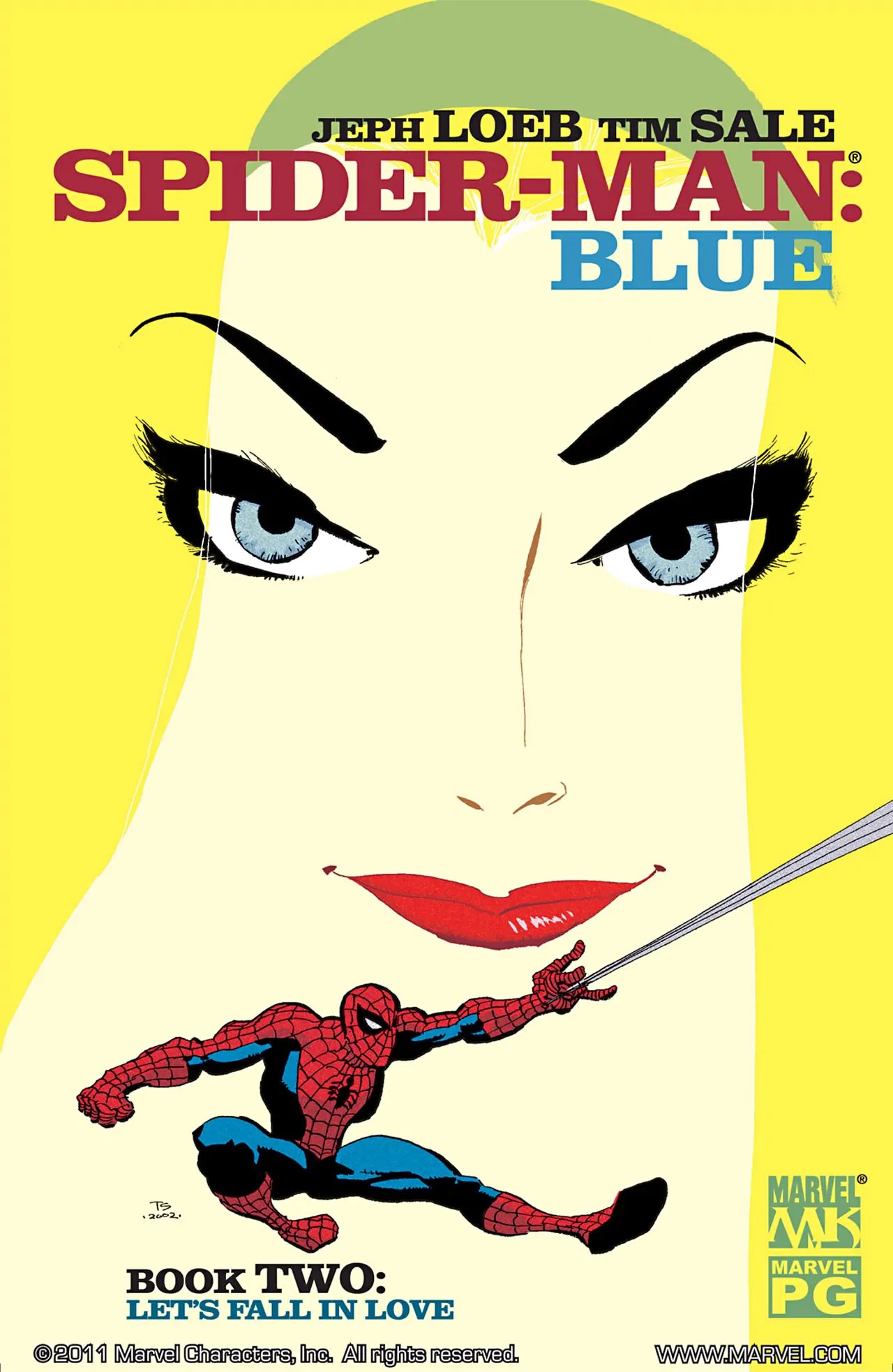 Spider-Man: Blue #2 cover