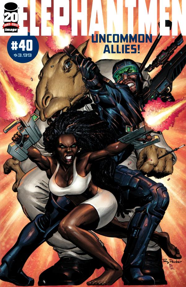 Elephantmen #40 cover
