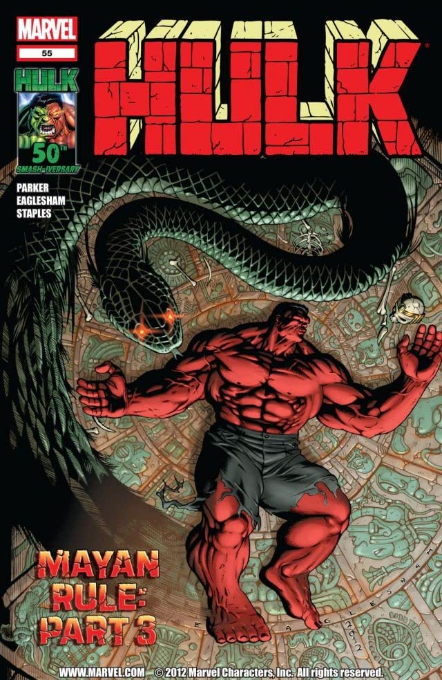 Hulk #55 cover