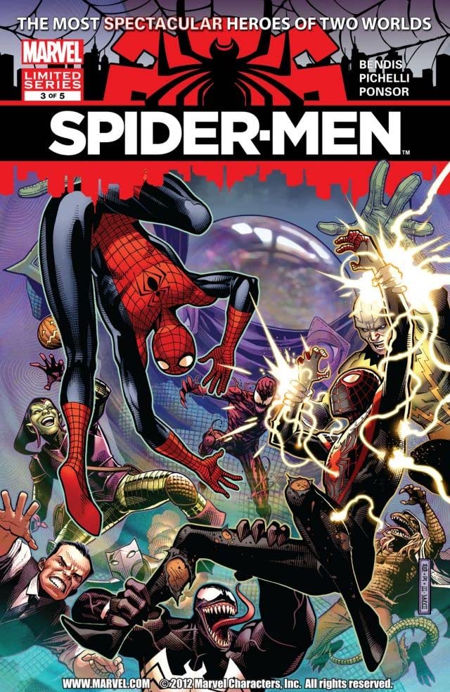 Spider-Men #3 cover