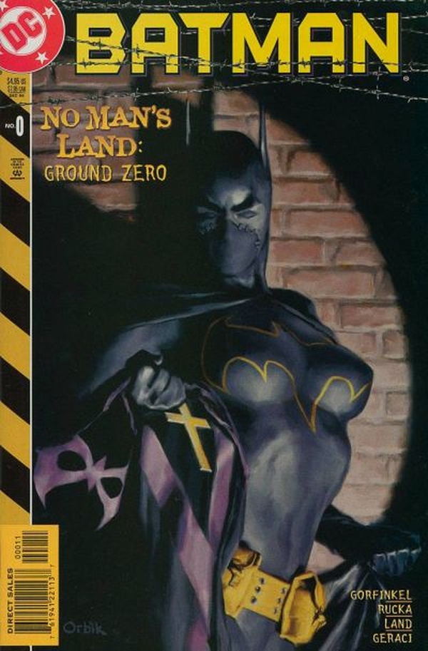 Batman: No Man's Land #0 cover