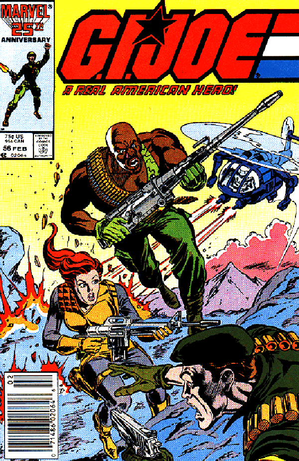 G.I. Joe, a Real American Hero #56 cover