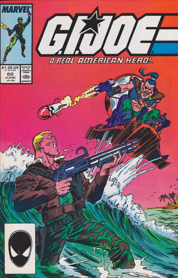 G.I. Joe, a Real American Hero #60 cover