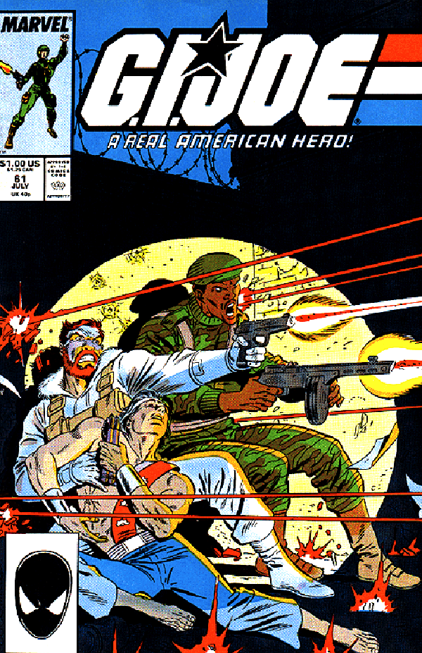 G.I. Joe, a Real American Hero #61 cover