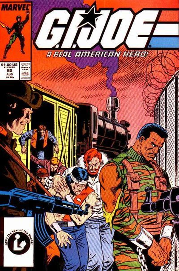 G.I. Joe, a Real American Hero #62 cover