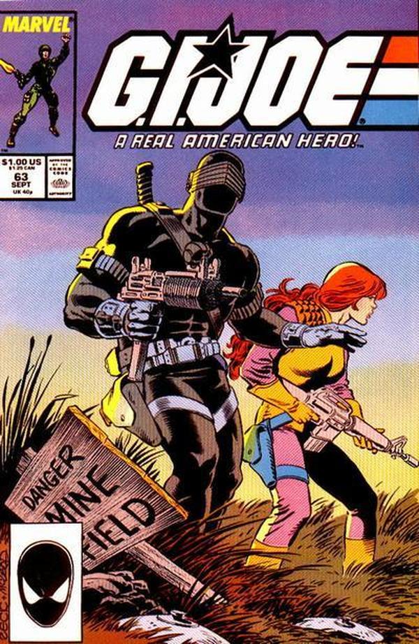 G.I. Joe, a Real American Hero #63 cover