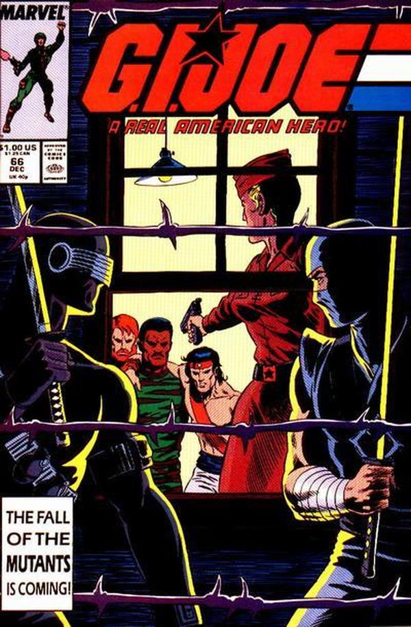G.I. Joe, a Real American Hero #66 cover