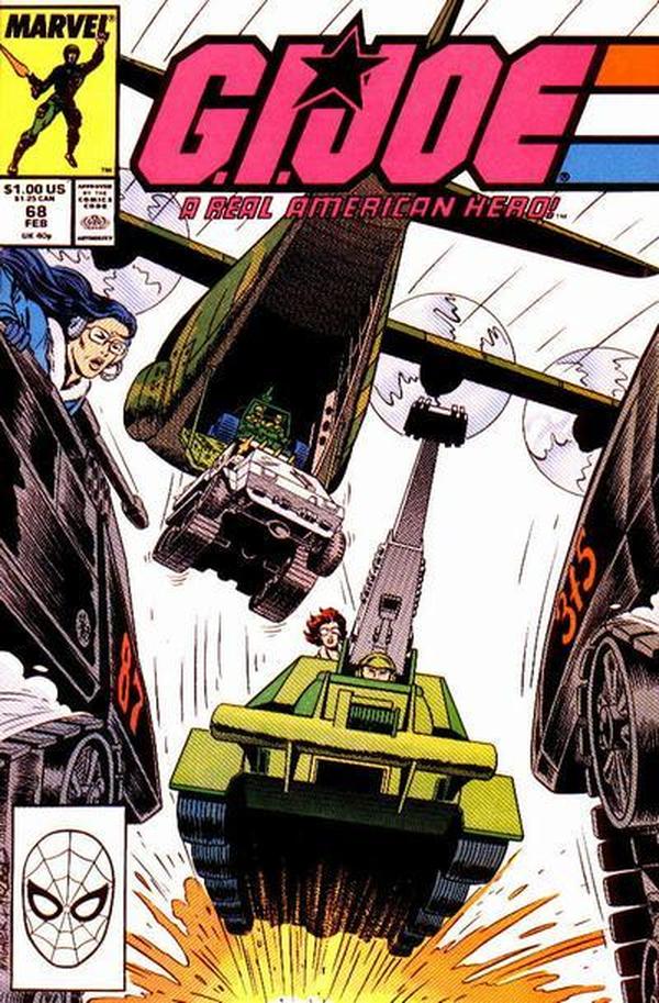 G.I. Joe, a Real American Hero #68 cover