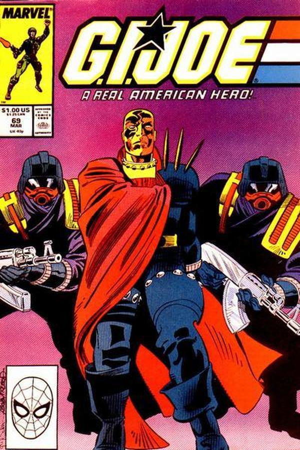 G.I. Joe, a Real American Hero #69 cover