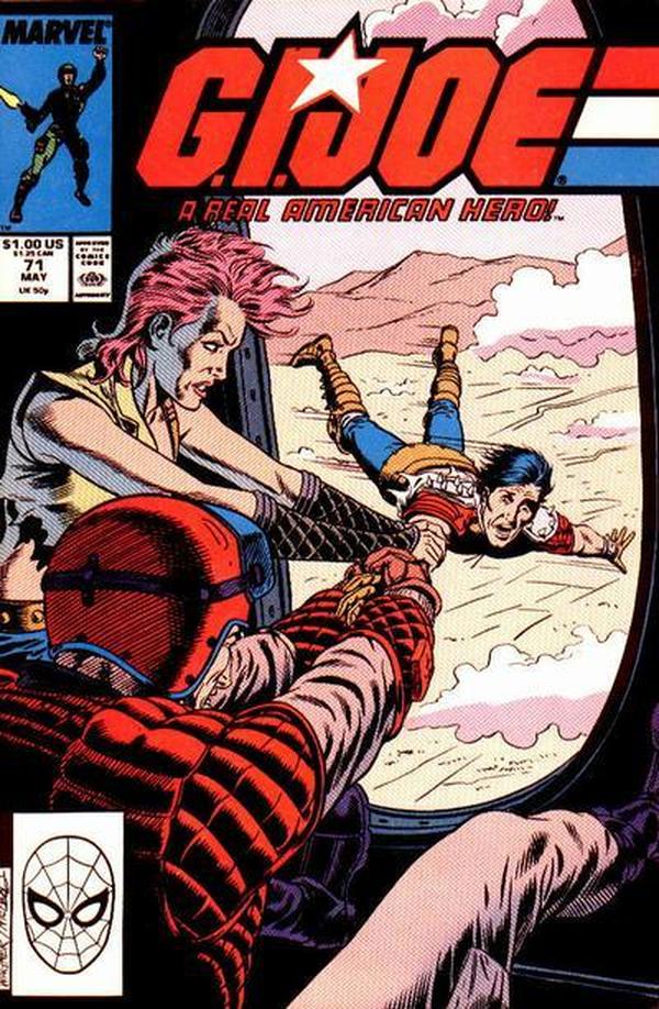 G.I. Joe, a Real American Hero #71 cover