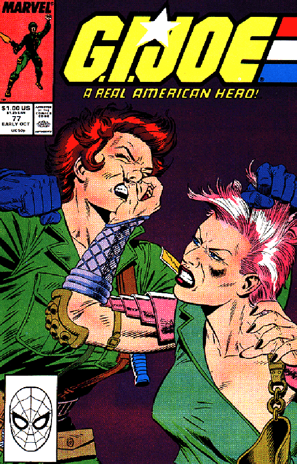 G.I. Joe, a Real American Hero #77 cover