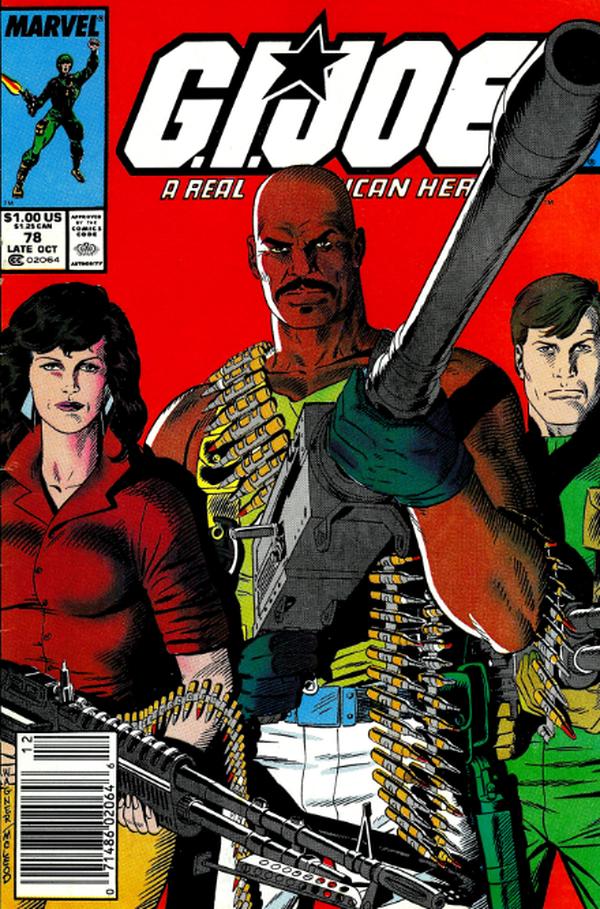 G.I. Joe, a Real American Hero #78 cover