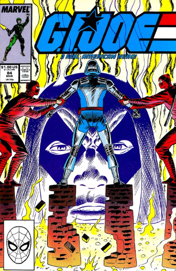 G.I. Joe, a Real American Hero #84 cover