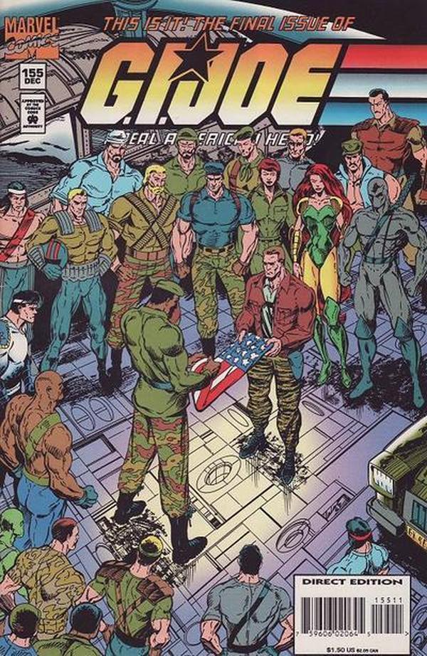 G.I. Joe, a Real American Hero #155 cover
