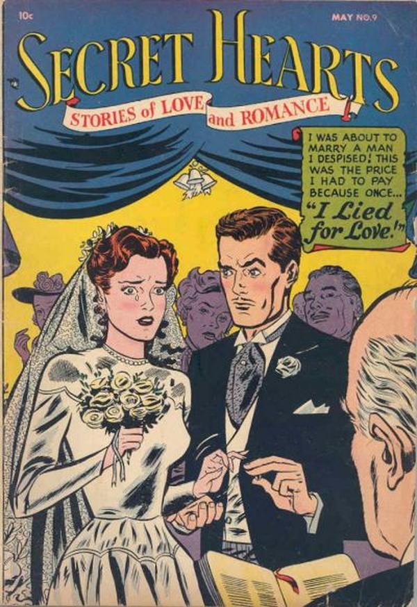 Secret Hearts #9 cover