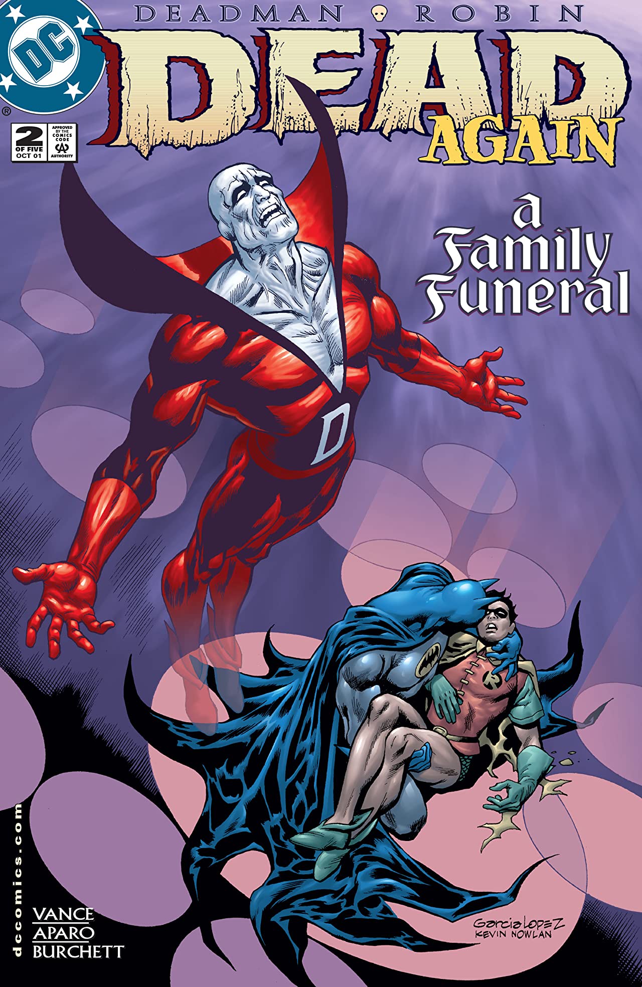 Deadman: Dead Again #2 cover