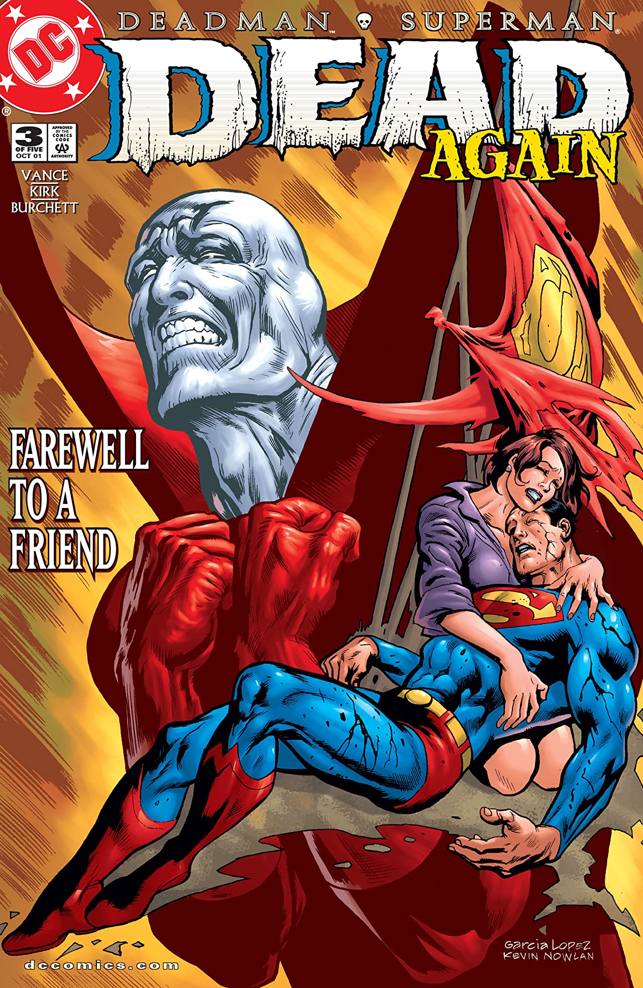 Deadman: Dead Again #3 cover
