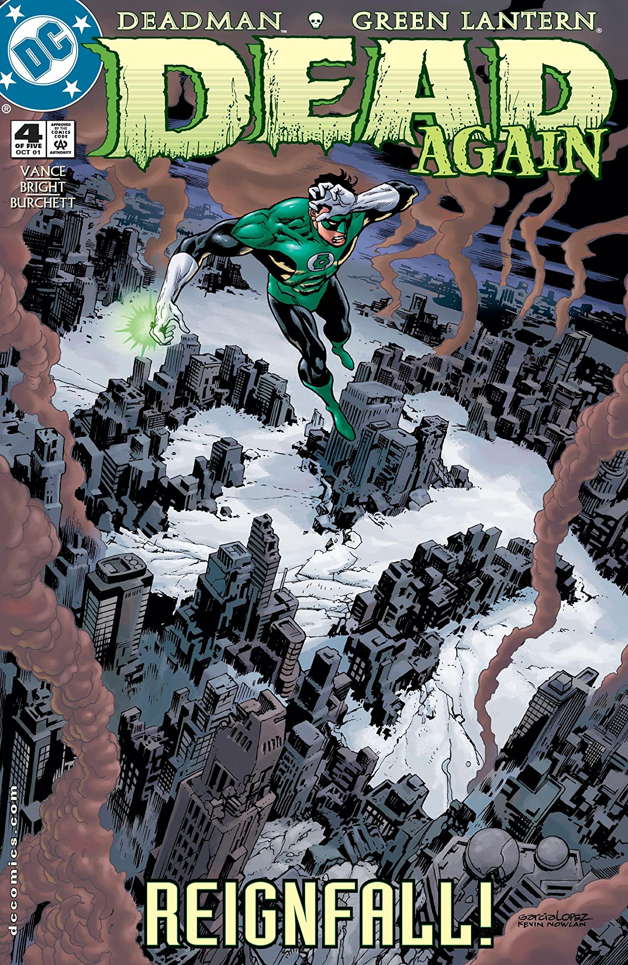 Deadman: Dead Again #4 cover