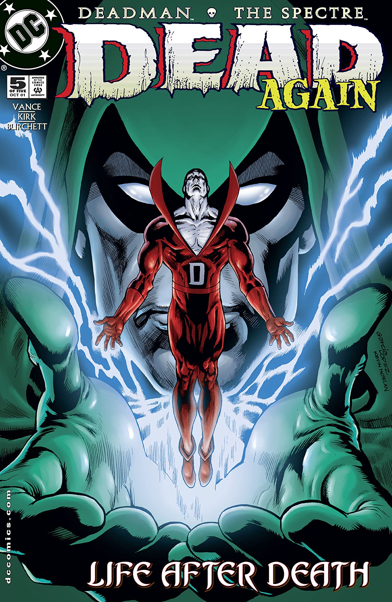 Deadman: Dead Again #5 cover