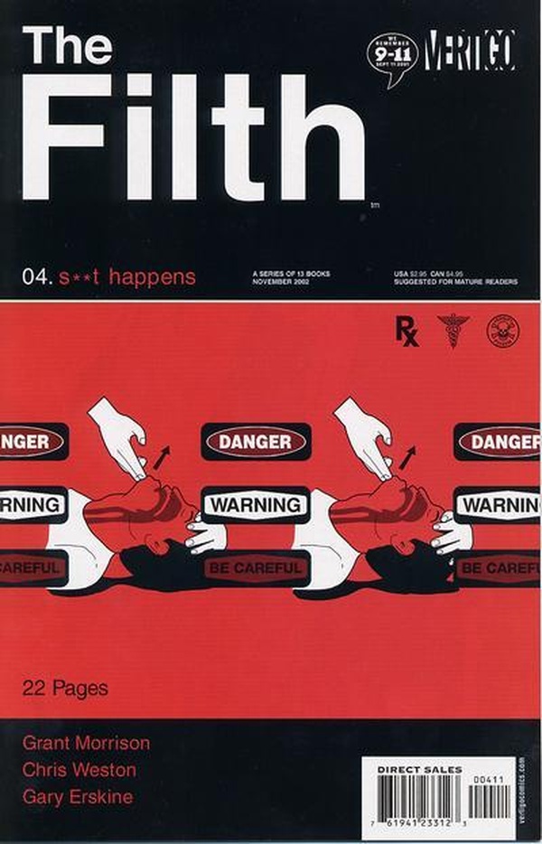 The Filth #4 cover