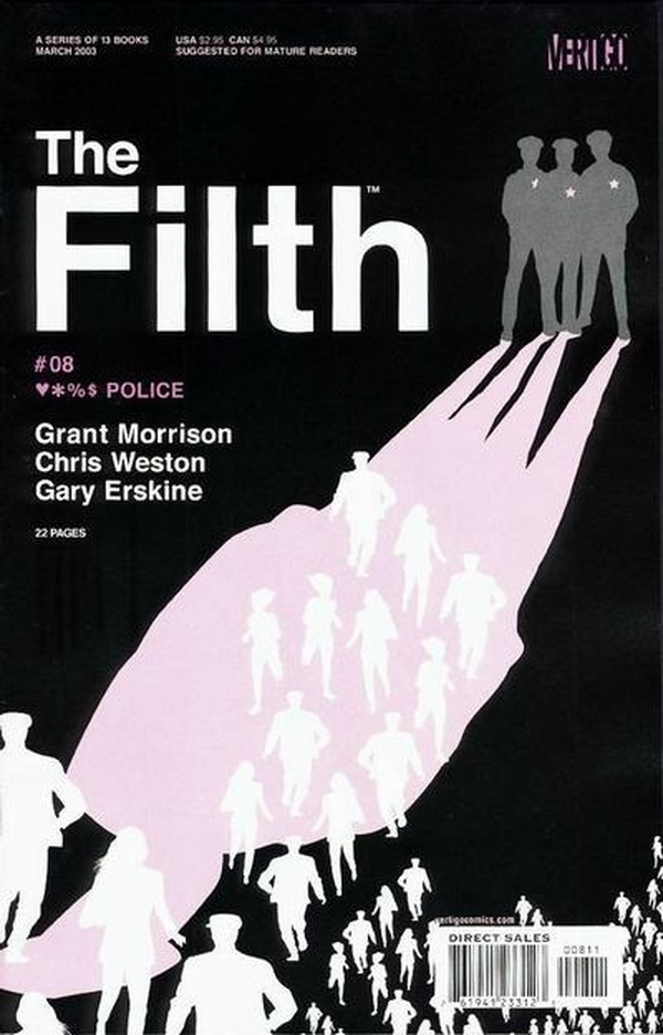 The Filth #8 cover